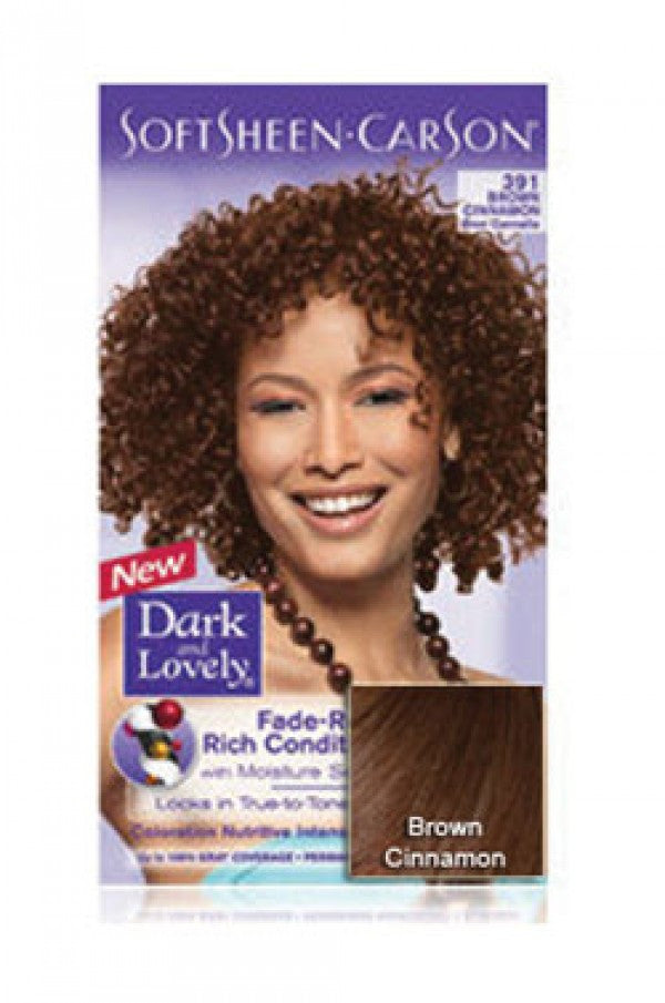 Dark & Lovely-4 Soft Sheen Carson-391 Brown Cinnamon