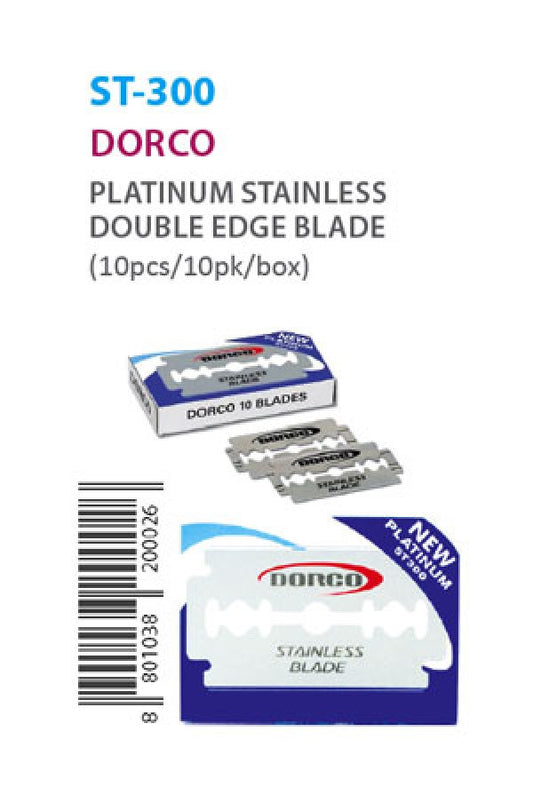 ST-300 Dorco Stainless Double Edge Blade -box(blue)