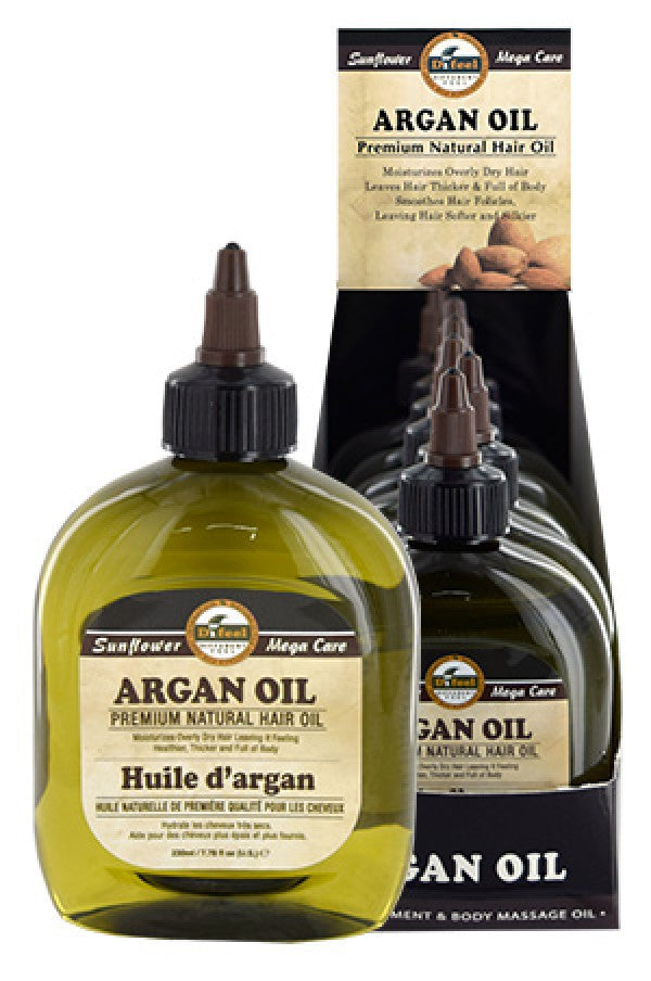 Sunflower-46 Difeel Premium Natural Hair Oil -Argan (7.78 oz)