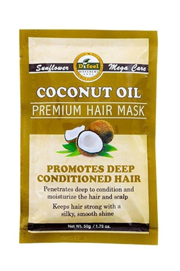 Sunflower-61 Difeel Premium Hair Mask (1.75/12pc/ds) - Coconut