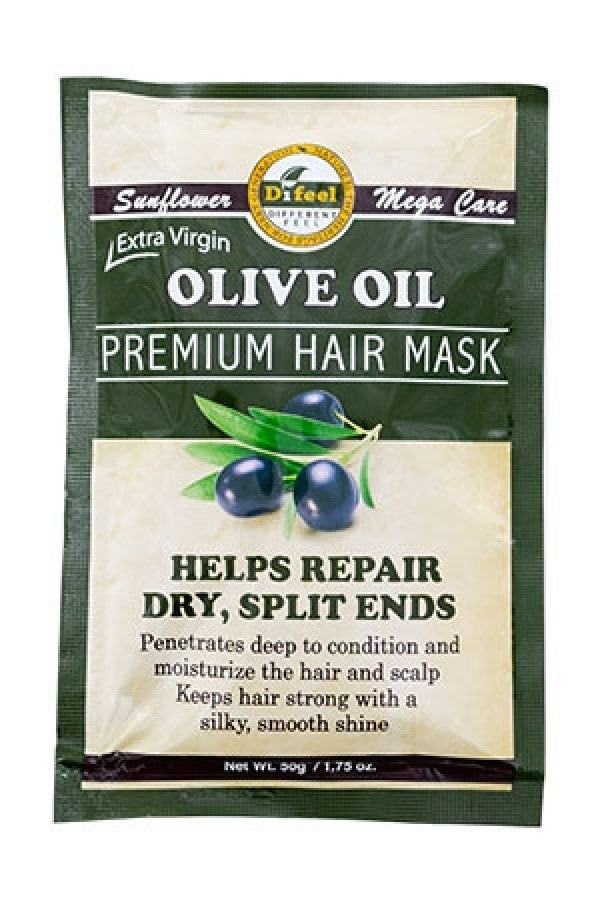 Sunflower-63 Difeel Premium Hair Mask (1.75/12pc/ds) - Olive Oil