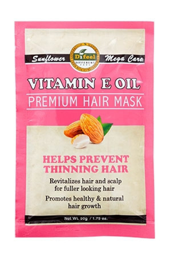 Sunflower-65 Difeel Premium Hair Mask (1.75/12pc/ds) - Vitamin EOil