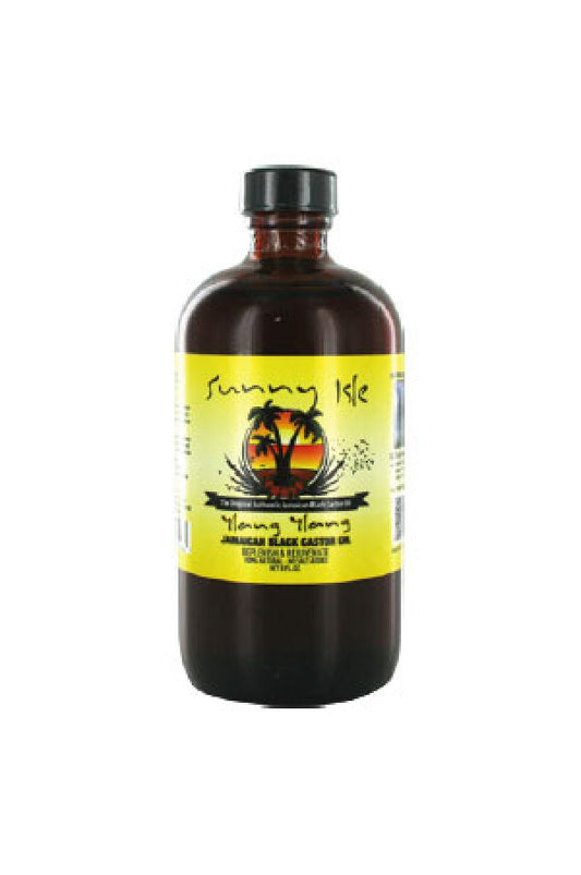 Sunny Isle Jamaican Black Castor Oil-8 Ylang Ylang 8oz