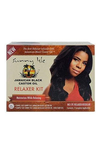 Sunny Isle Jamaican Black Castor Oil-29 Kit relaxant à l'huile de ricin noire