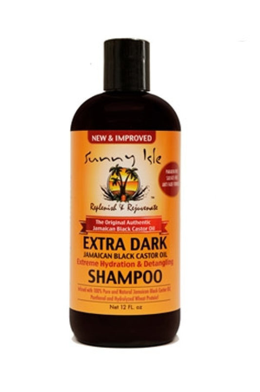 Sunny Isle Jamaican Black Castor Oil-37 JBCO Shampoo Extra Dark (12 oz)