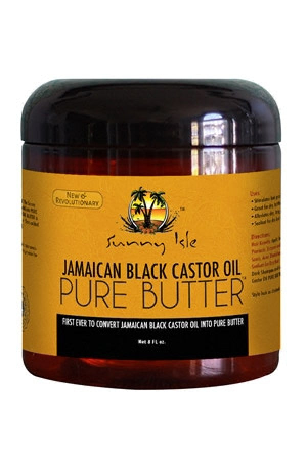 Sunny Isle Jamaican Black Castor Oil-43 JBCO Pure Butter (8 oz)