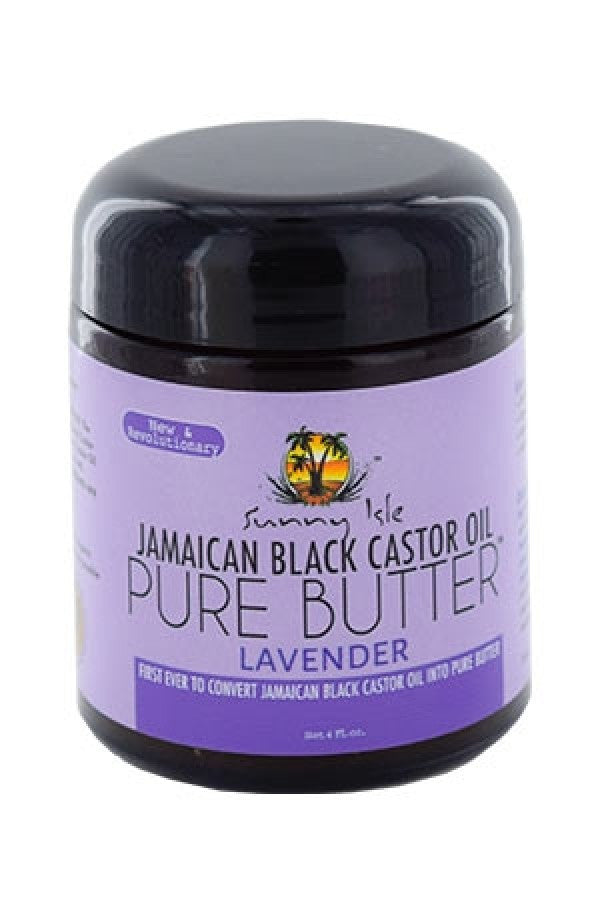 Sunny Isle Jamaican Black Castor Oil-50  Pure Butter Lavender (4oz)
