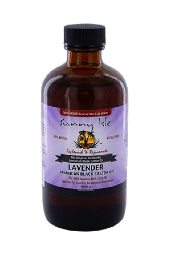 Sunny Isle Jamaican Black Castor Oil-9B Lavender(6 oz)