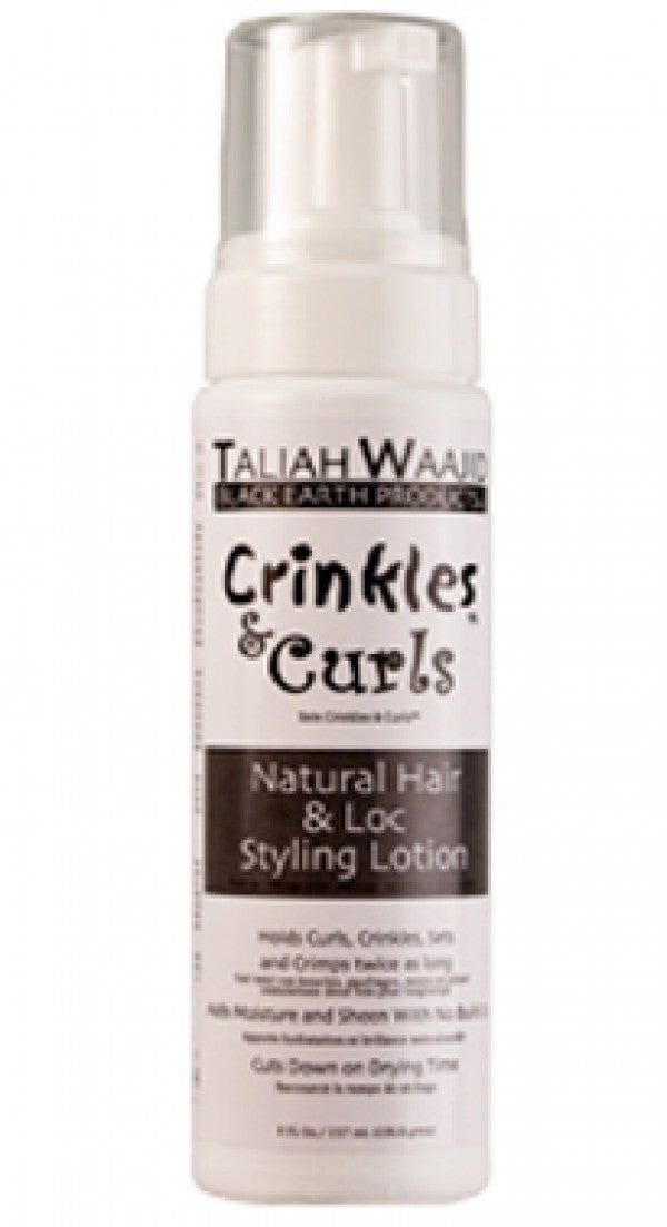 Taliah Waajid-7 Crinkles&Curls Natural Hair&Lock Styling Lotion -8oz