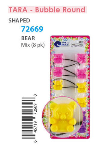 Tara Bubble Bear 72669 Mix 6/pk -pc