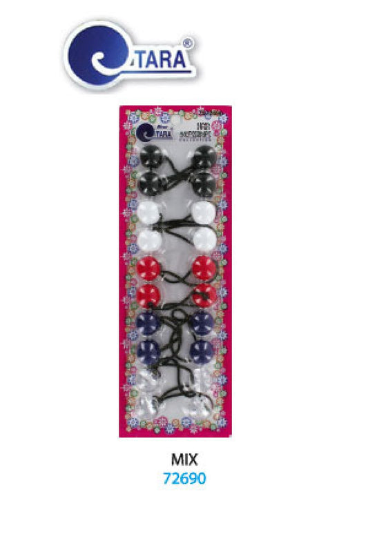 Tara Bubble Round 72690 Mix 20mm  10/pk -pc