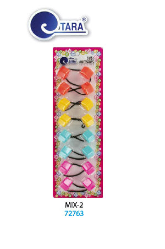 Tara Bubble Sqaure 72763 Mix 22mm10/pk -pc