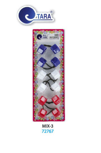 Tara Bubble Square 72767 Mix 24mm6/pk -pc