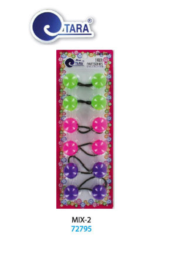 Tara Bubble Round 72795 Mix 24mm  6/pk -pc