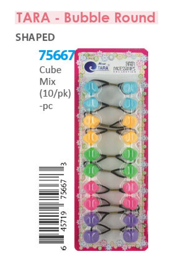 Tara Bubble Cube 75667 Mix 10/pk -pc