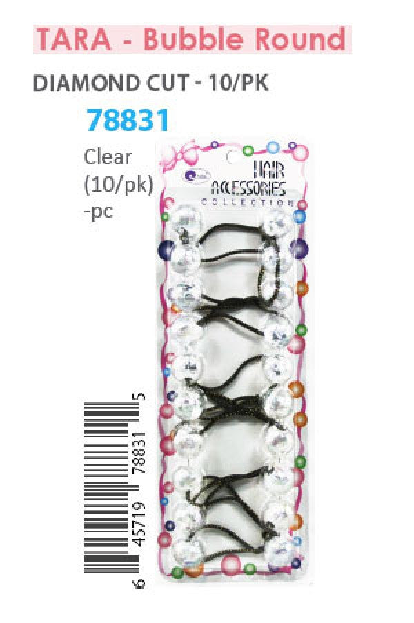 Tara Bubble Angulate Shape 78831 Clear 10/pk -pc