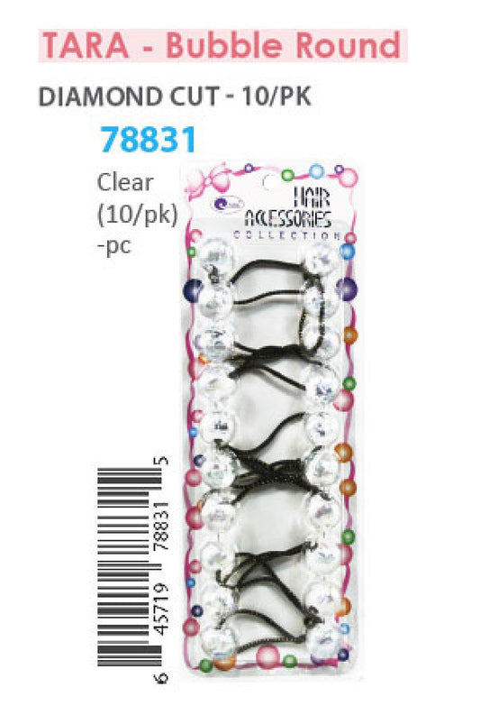 Tara Bubble Angulate Shape 78831 Clear 10/pk -pc