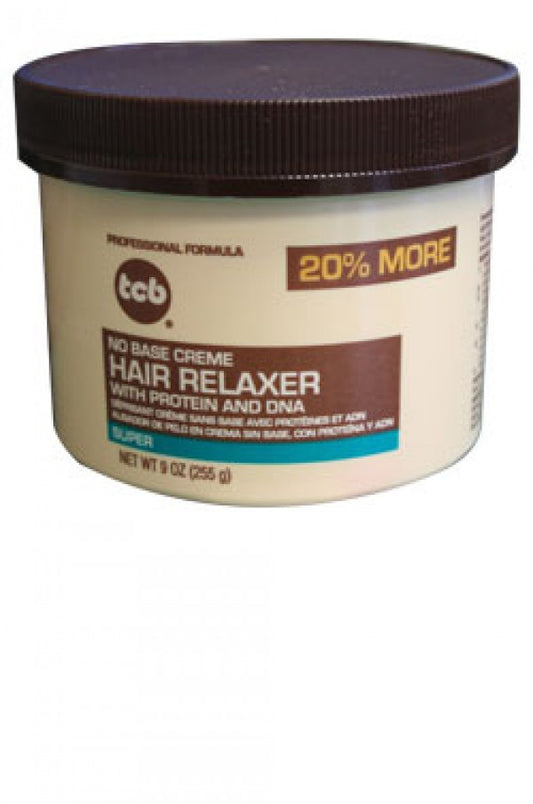 Tcb-10 No Base Creme Hair Relaxer with Protein and DNA Super (9 oz)