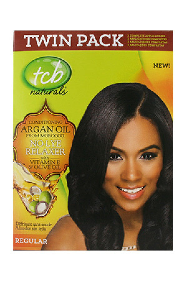 Tcb-14 Natural No Lye Relaxer Kit w/ Olive Oil(2App)-Regular