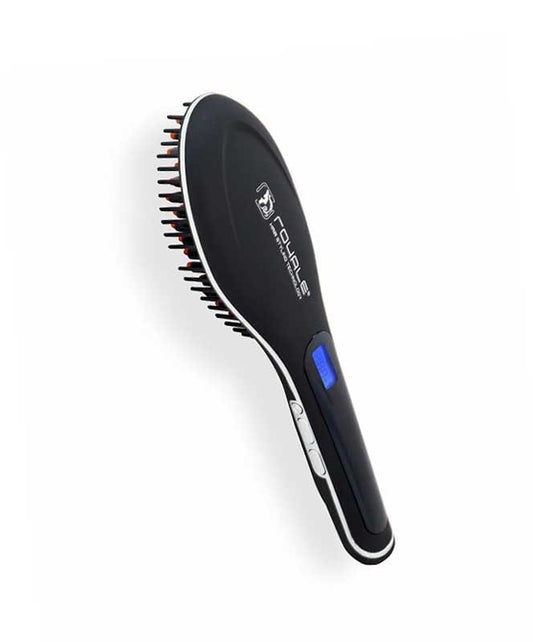 Royale straightening brush black