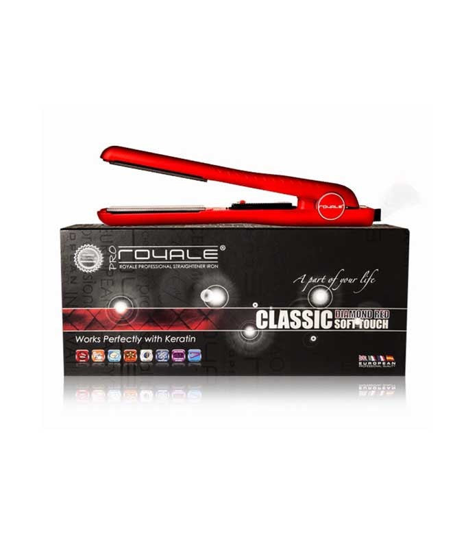 ROYALE CLASSIC RED DIAMOND FLAT IRON 1"