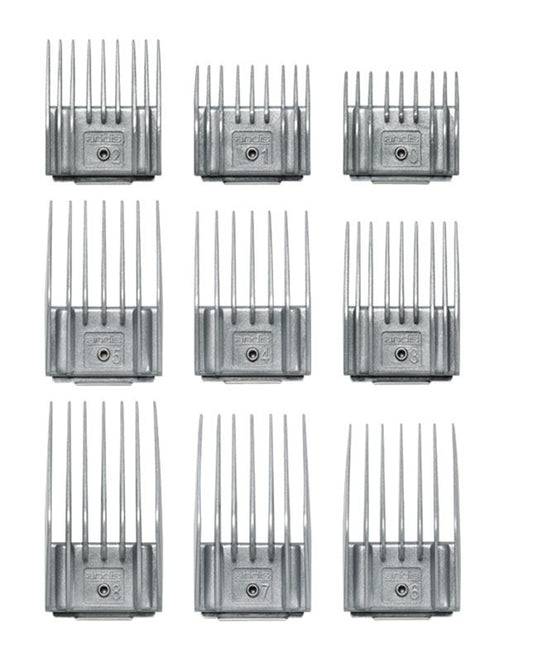 12995 ANDIS GUIDE COMBS 9pk