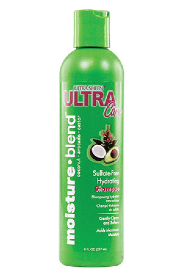 Ultra Sheen-34 Ultra Care Sulfate-Free Hydrating Shampoo(8oz)