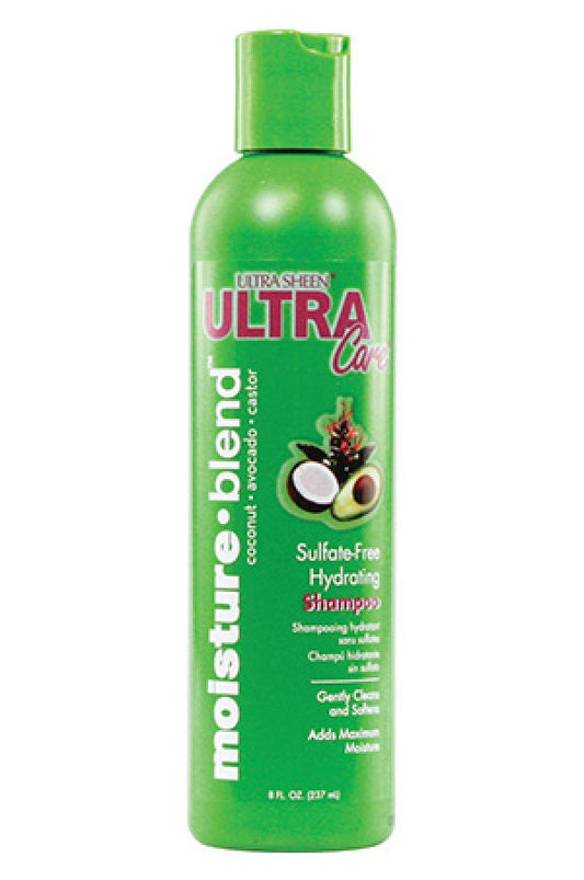 Ultra Sheen-34 Ultra Care Sulfate-Free Hydrating Shampoo(8oz)