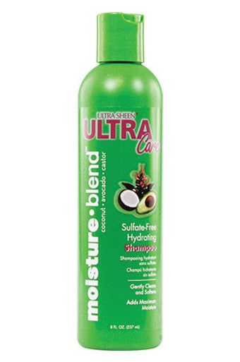 Ultra Sheen-34 Ultra Care Sulfate-Free Hydrating Shampoo(8oz)