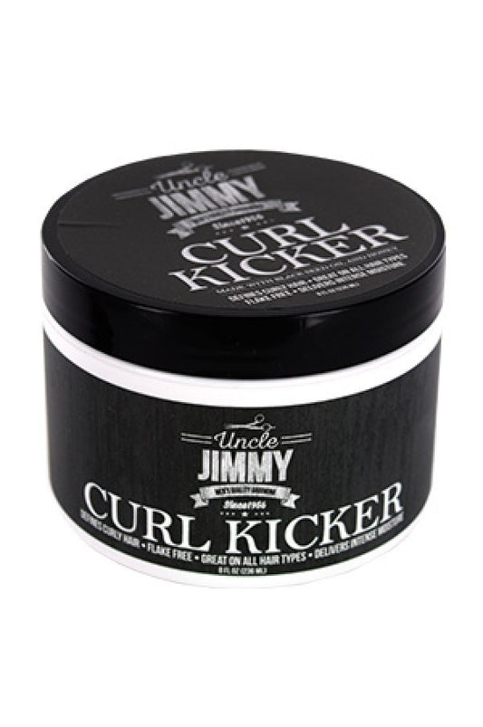 Uncle Jimmy-3 Curl Kicker Styling Cream Jar (8 oz)