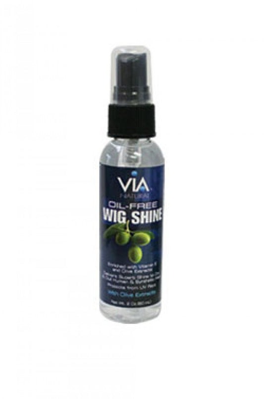 Via Natural-41 Vitamin E & Olive Oil Extract Oil Free Wig Shine (2 oz)