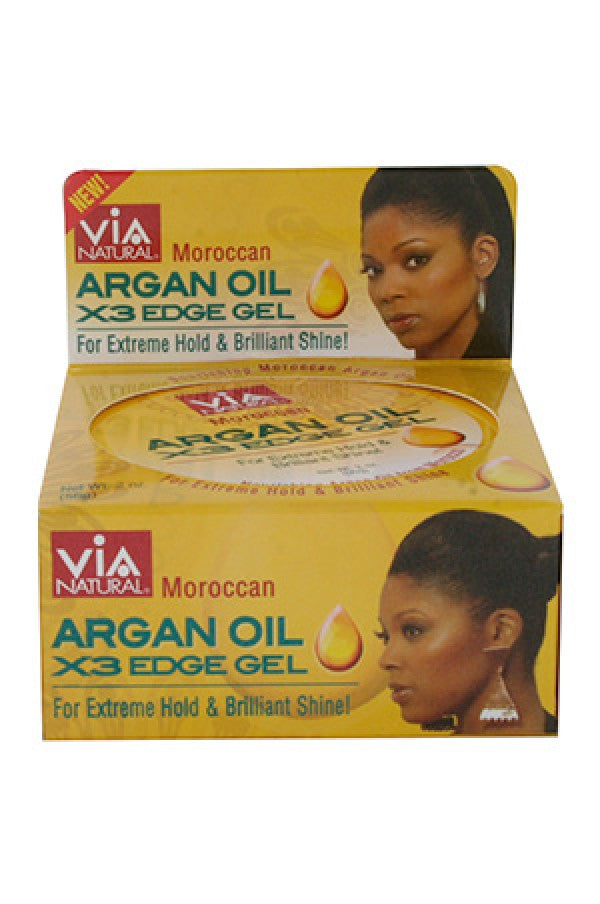 Via Natural-61 Argan 3X Edge Gel (2oz)
