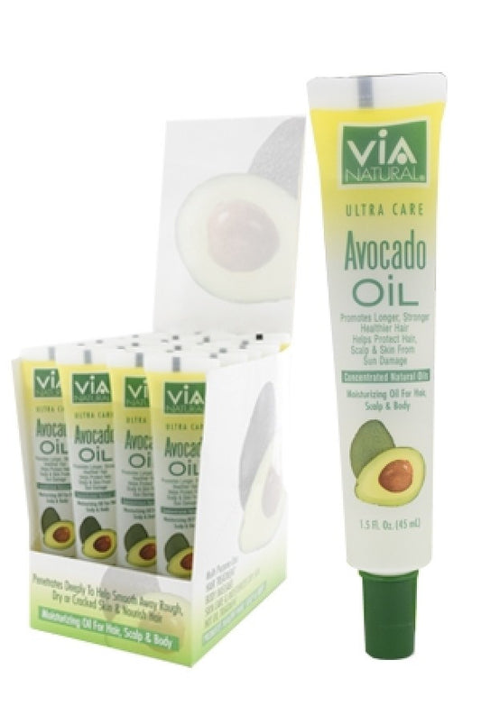 Via Natural-76 Oil Avocado Tube (1.5oz/24pc/ds)