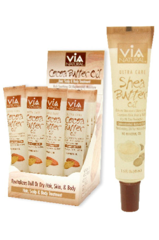 Via Natural-57 Shea Butter Oil (1.5oz/24pcs/ds)