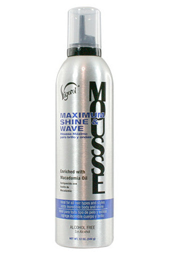 Vigorol-15 Maximum Shine Wave Mousse (12oz)