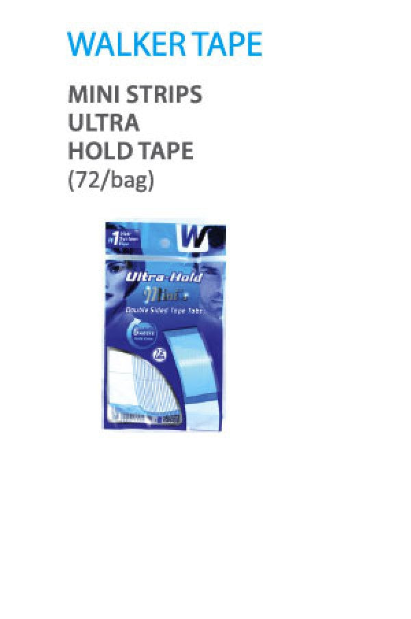 Walker Tape-36 Mini Strips Ultra Hold Tape (72/bag)