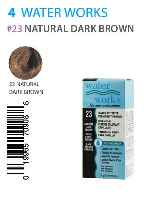 Water Works-4 23 Natural Dark Brown (0.21oz)