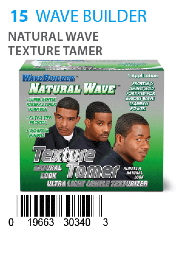 Wave Builder-15 Natural Wave Texture Tamer Kit