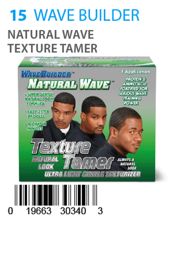 Wave Builder-15 Natural Wave Texture Tamer Kit