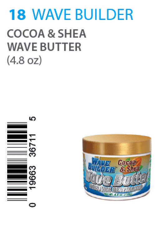 Wave Builder-18 Cocoa & Shea Wave Butter (4.8oz)