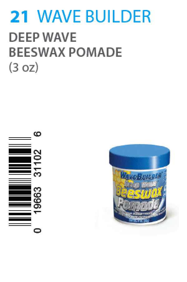 Wave Builder-21 Deep Wave Beeswax Pomade (3oz)