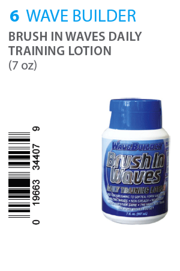 Wave Builder-6 Brush In Waves Lotion -7oz
