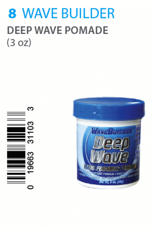 Wave Builder-8 Deep Wave Pomade -3oz