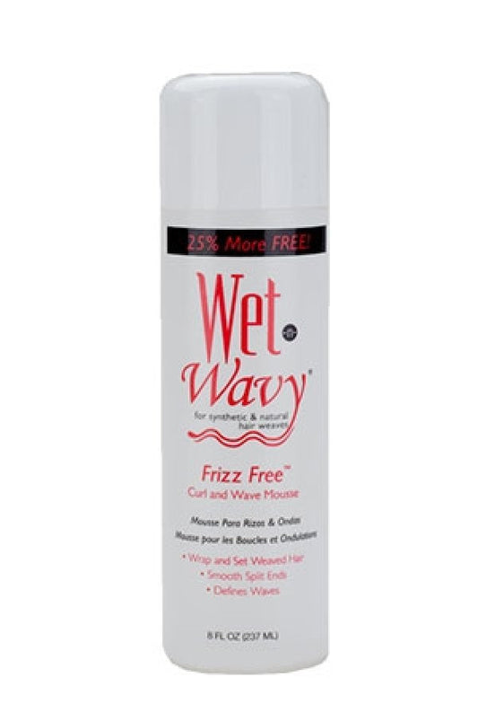 Wet'n Wavy-11B Frizz Free Curl and Wave Mousse (8 oz)