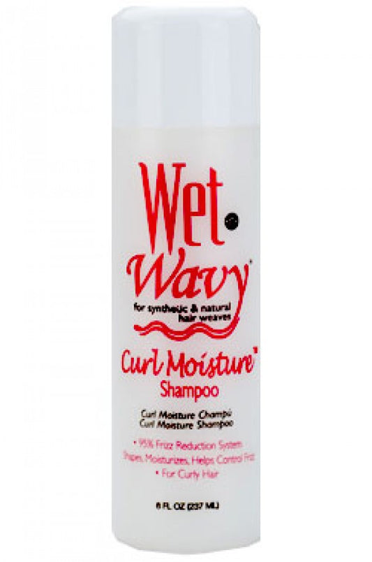 Wet'n Wavy-8B Curl Moisture Shampoo -10.1 oz