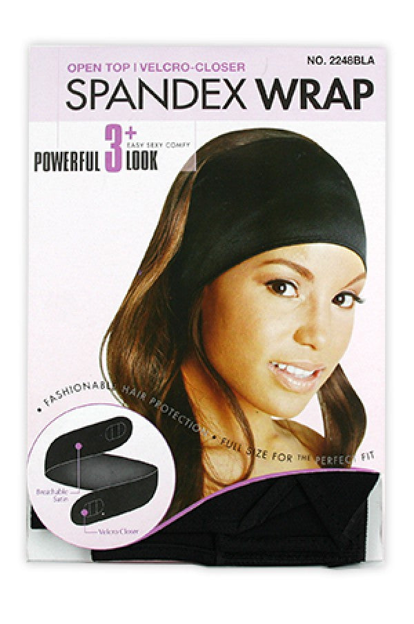 Magic Collection 2248BLA Velcro Spandex Wrap-dz