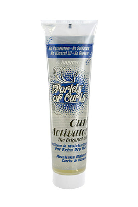 Worlds Of Curls-12 Curl Activator Gel-Extra Dry (6oz)
