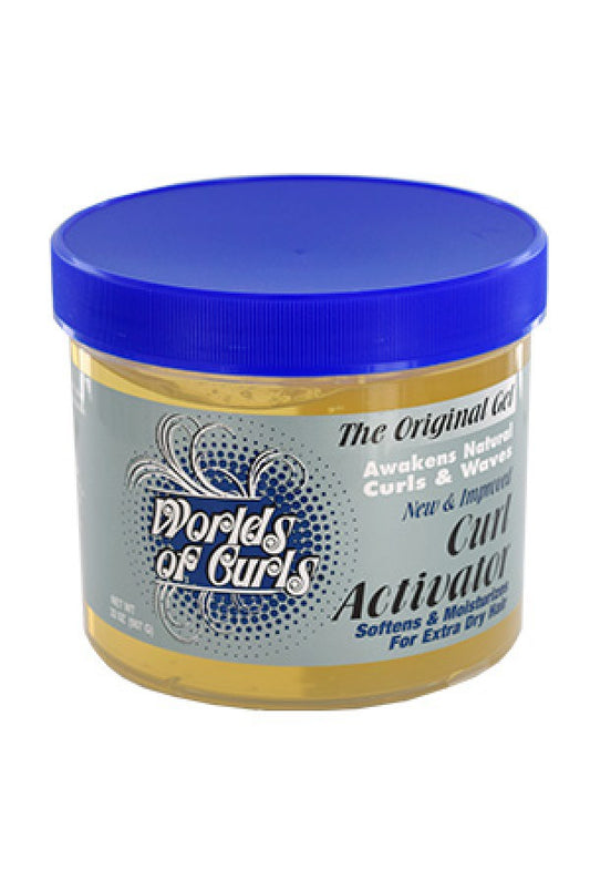 Worlds Of Curls-8 Curl Activator Gel-Extra Dry (32oz)