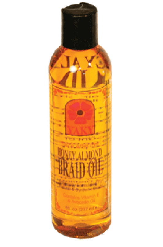 Yaky-5 Honey Almond Braid Oil -8oz