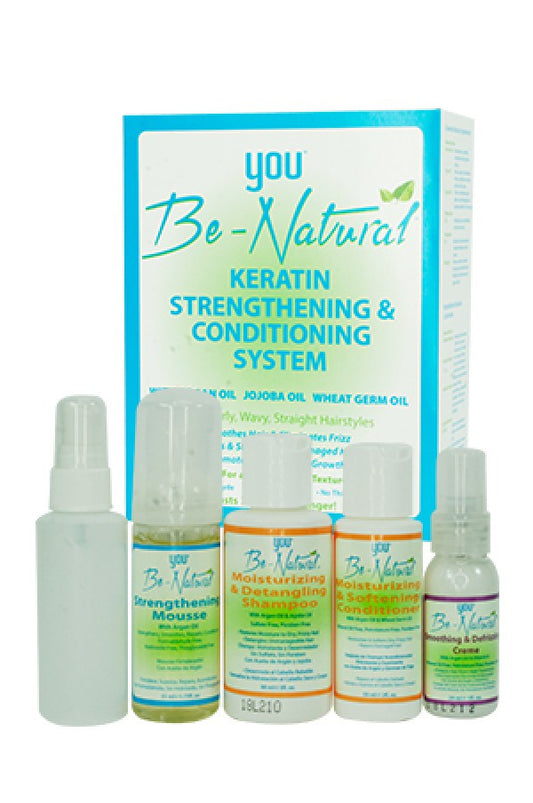 You Pro-5 Be-Natural Keratin Strenghthening & Conditioning System